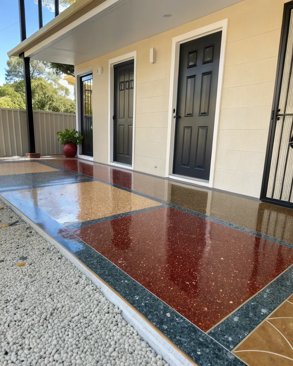 Decorative epoxy options for warilla homeowners